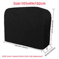 420D Oxford Cloth BBQ Cover Outdoor Dust Waterproof Rain Heavy-Duty Grill Cover Anti UV Duty Weber Heavy Protective Grill Cover