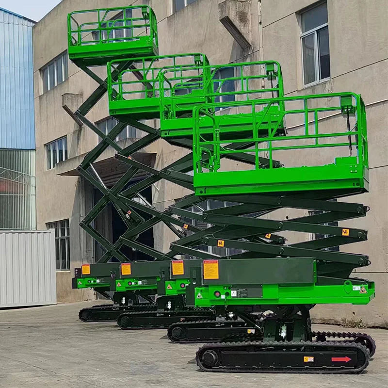 6m 8m 10m 12m 14m Aerial Work Platform Full Automatic Lift Portable Electric Scissor Lifts Table For Indoor Use