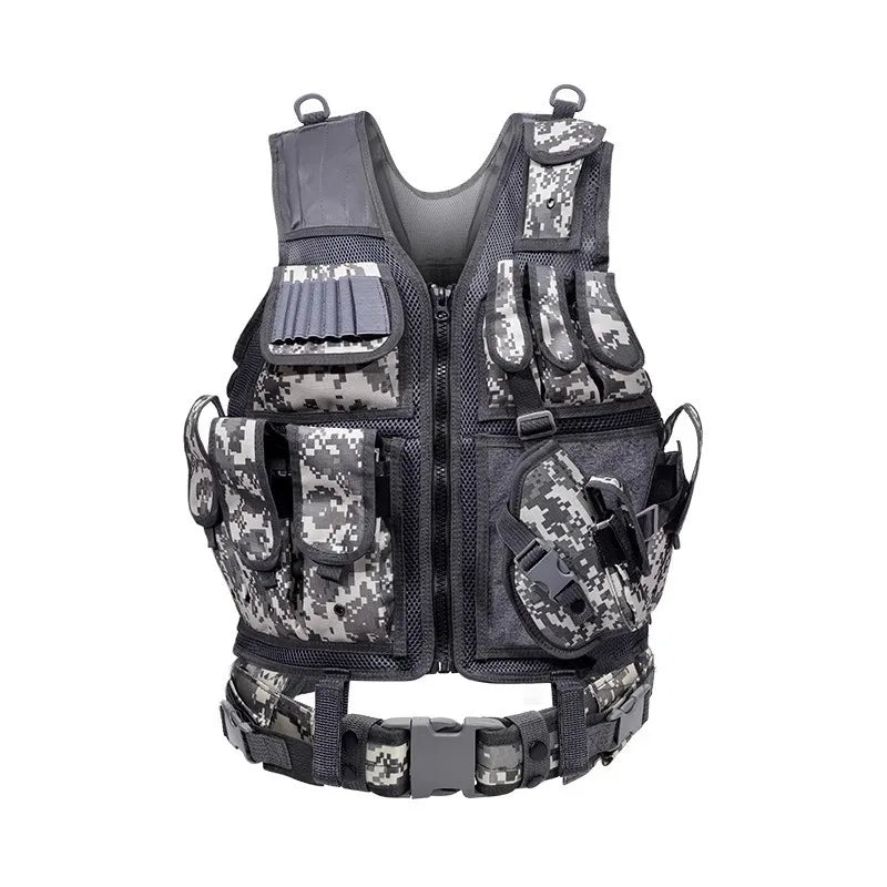 Adjustable Molle Tactical Vest - Combat Training