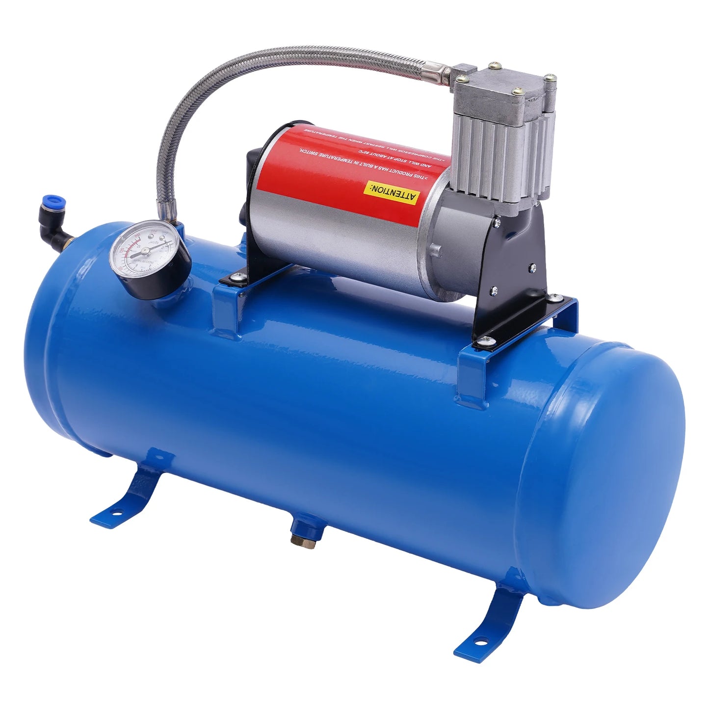 12V Air Compressor 100 PSI with 6L Tank & Air Horn Kit