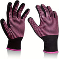 1 Pair Barbecue Anti-scald Gloves Heat Resistant BBQ Oven Gloves Kitchen Fireproof Anti-slip Gloves For Kitchen, Grill, Camping