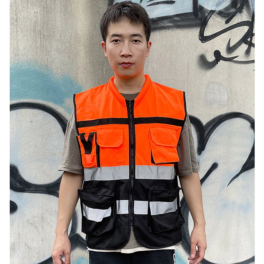 Adjustable Night Safety Vest - Running & Biking