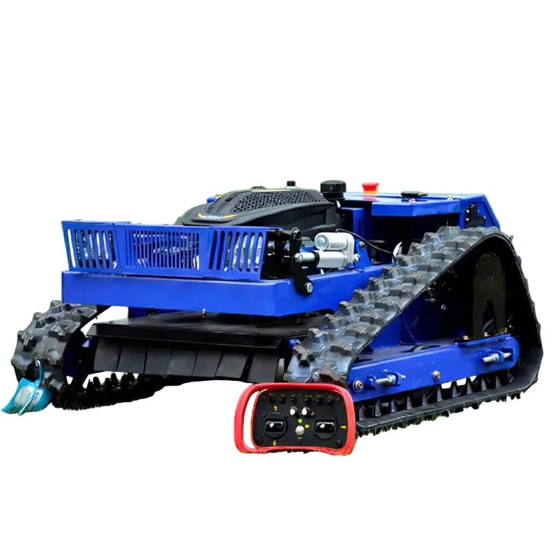 Wireless Remote Control Mower Robot Lawn Mower,All-Terrain Robotic Grass Cutter