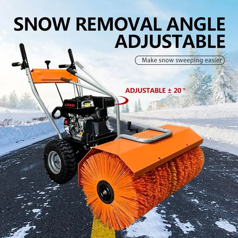 Small Fully Automatic Hand-held Snow Sweeper Municipal Sanitation Household Small Snow Sweeper