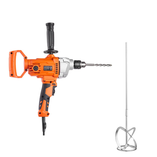 Electric Drill Mixer Set - Handheld Cement Mixer