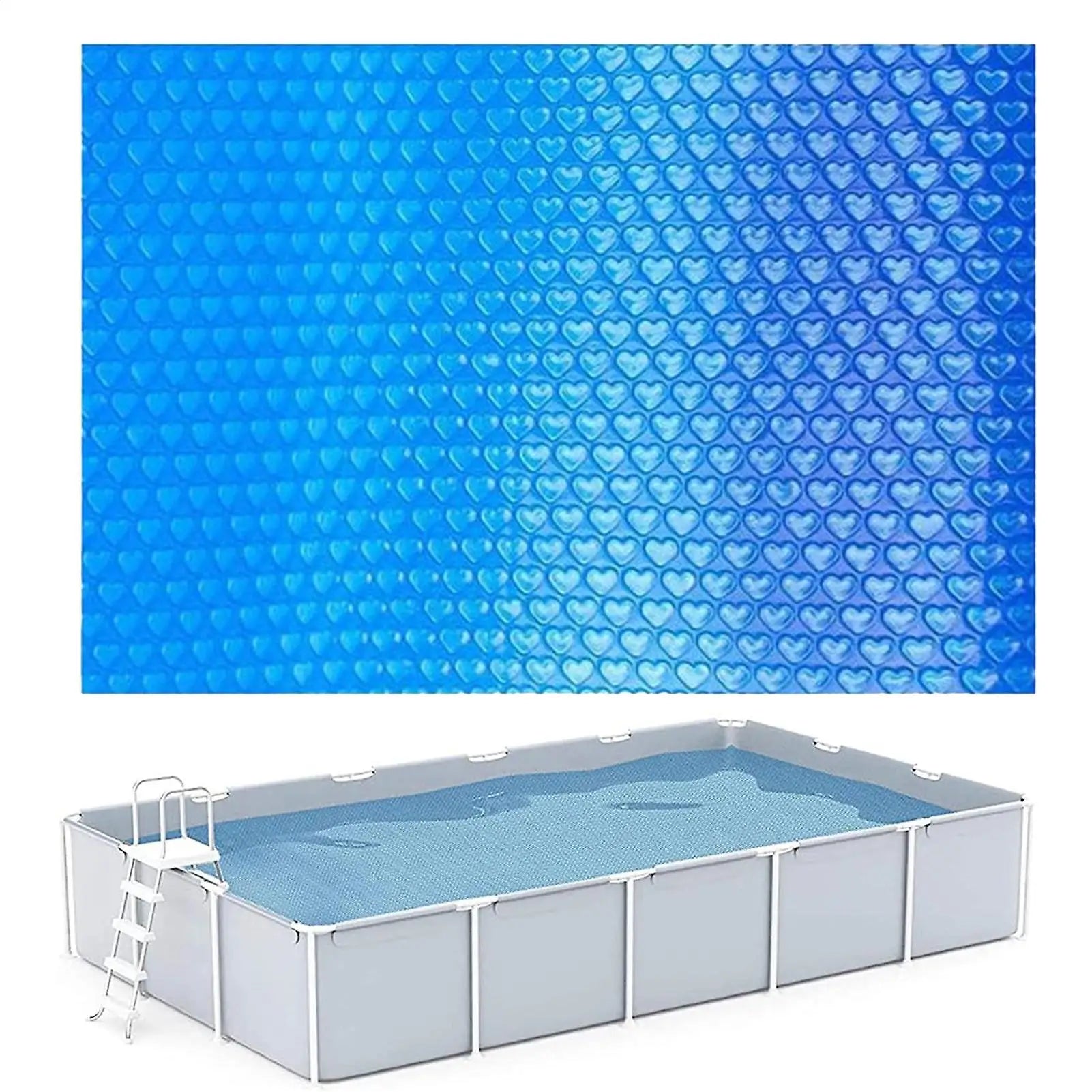 Solar Pool Cover Swimming Pool Bubble Solar Cover Heat Retaining Blanket Wear-resistant Free Cutting Solar Covers For Sun