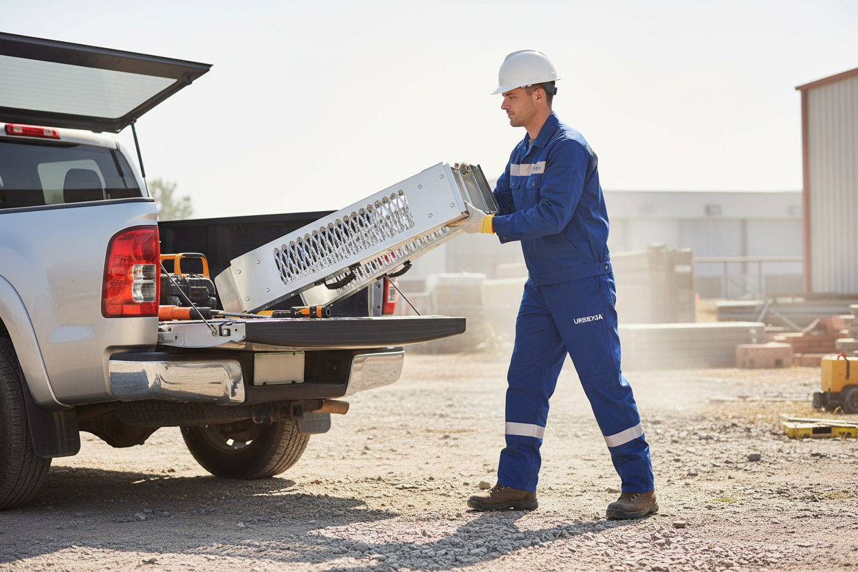 Heavy-Duty Steel Loading Ramps 1000 lbs (Pair)