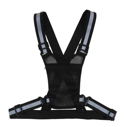 Adjustable Elastic Hi-Vis Reflective Vest