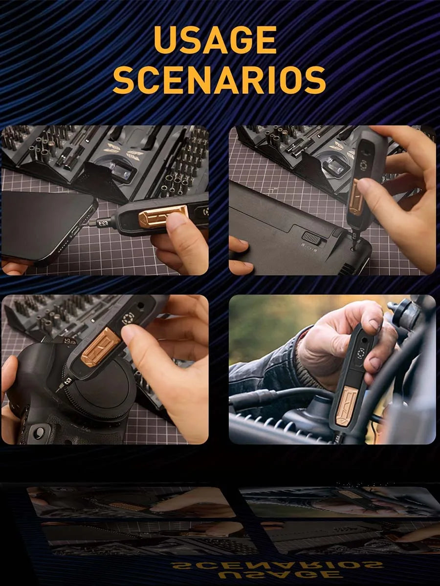 180-in-1 Precision Screwdriver Set with Magnetic Bits