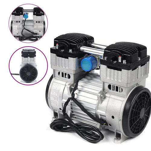 Oil-Free Vacuum Pump 7CFM 1100W - Quiet Piston