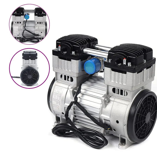 Oil-Free Vacuum Pump 7CFM 1100W - Quiet Piston