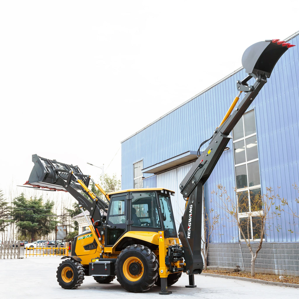 7.8 ton Excavator Loader 4x4 Backhoe Loader Multi-Purpose 4WD All-Terrain Diesel Agricultural Tractor Construction Machinery