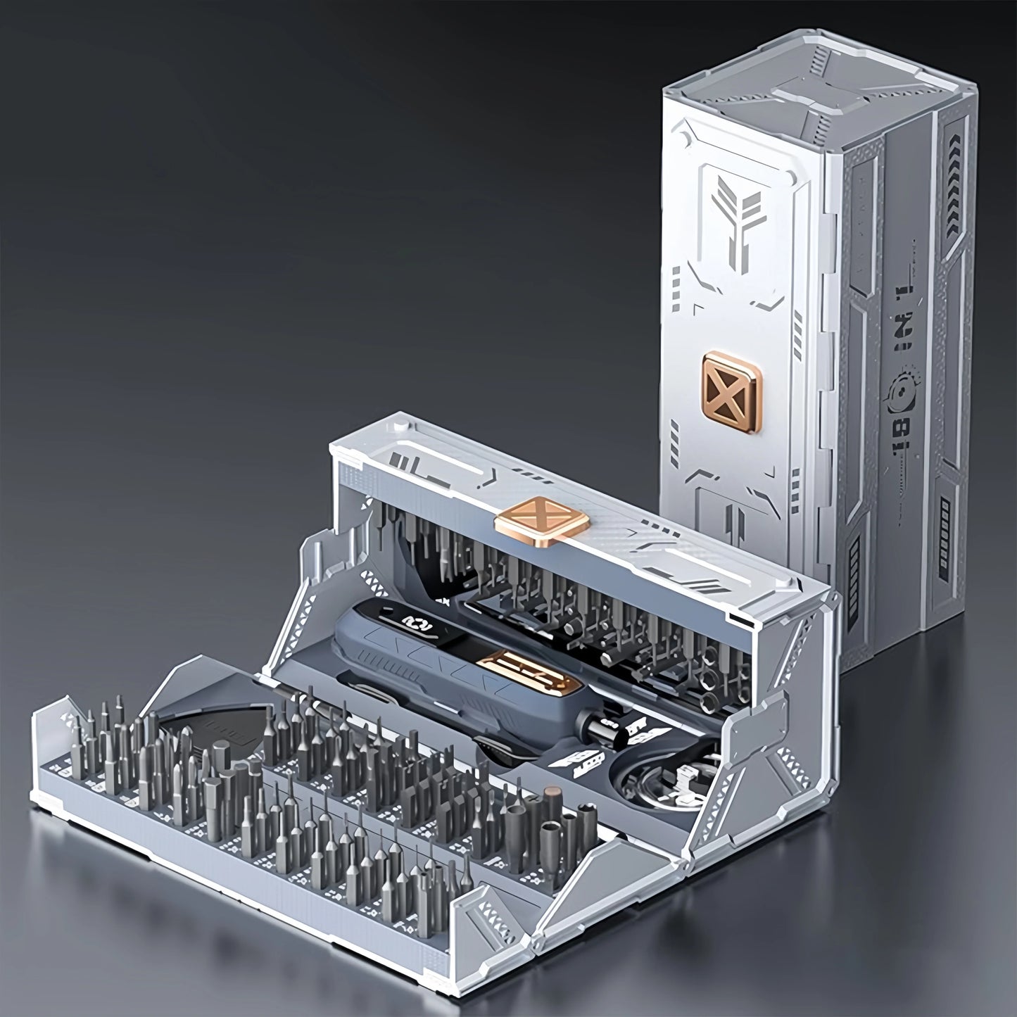 180-in-1 Precision Screwdriver Set with Magnetic Bits