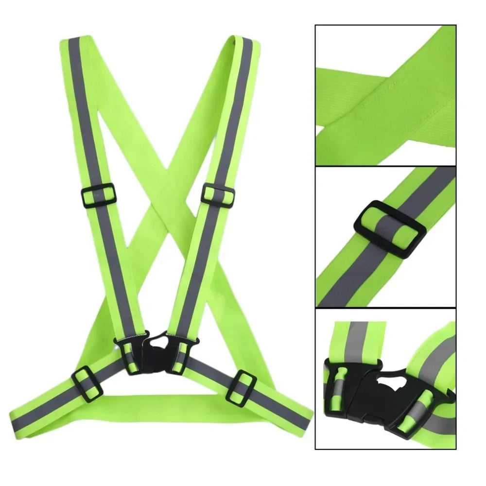 Night Running & Cycling Reflective Safety Vest