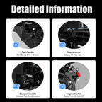 420CC 4-Stroke 15HP Gasoline Motor Engine Single Cylinder Motor Air Cooling System