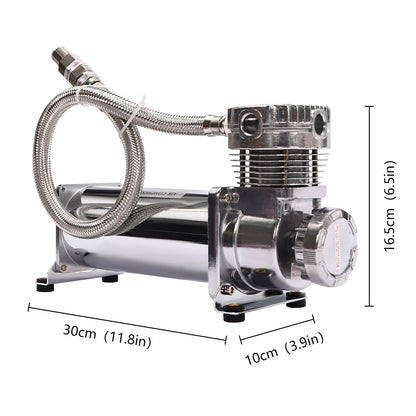 12V Air Suspension Compressor Kit 200 PSI, 50 L/Min