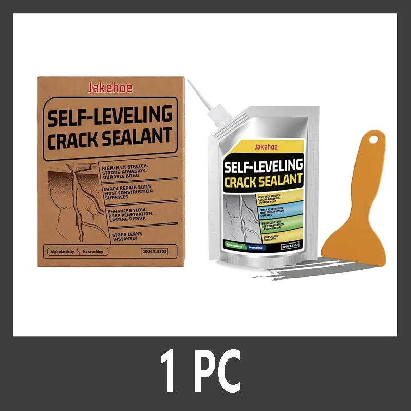 Self-Leveling Concrete Crack Filler - Waterproof