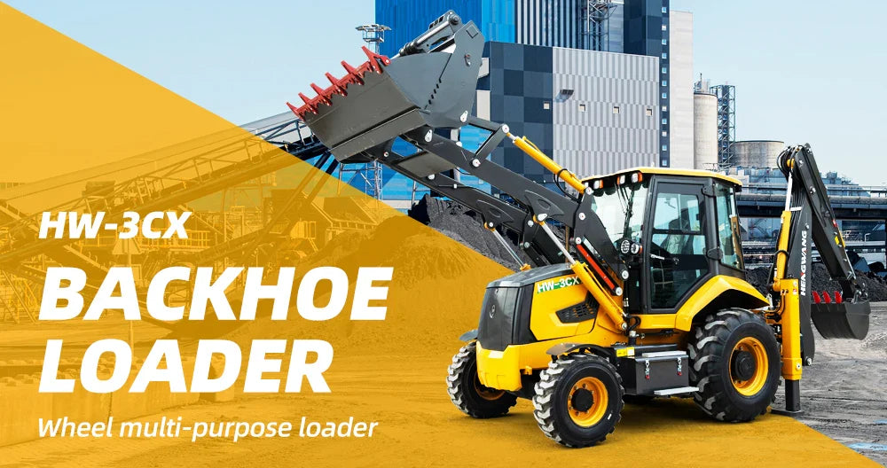 7.8 ton Excavator Loader 4x4 Backhoe Loader Multi-Purpose 4WD All-Terrain Diesel Agricultural Tractor Construction Machinery