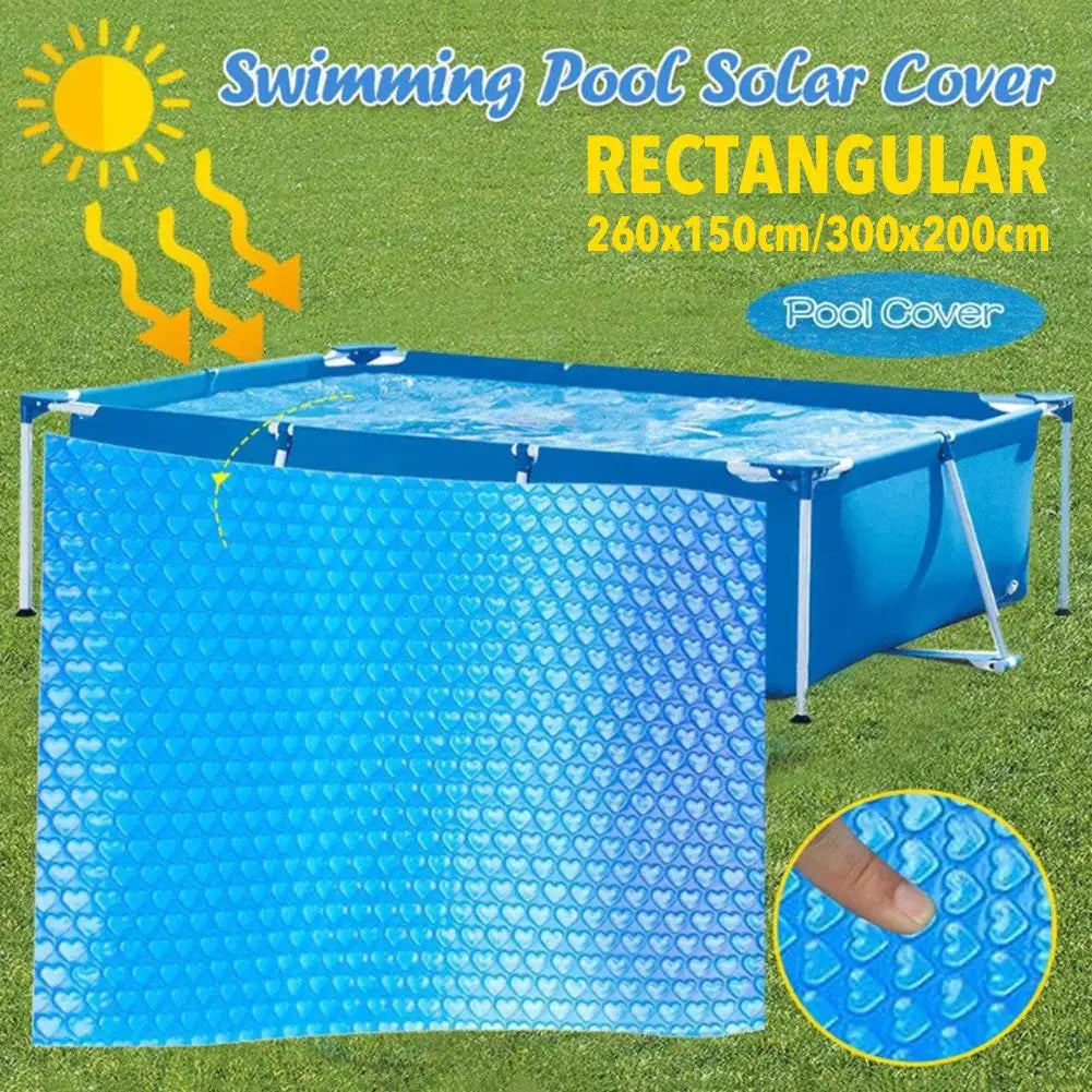 Solar Pool Cover Swimming Pool Bubble Solar Cover Heat Retaining Blanket Wear-resistant Free Cutting Solar Covers For Sun
