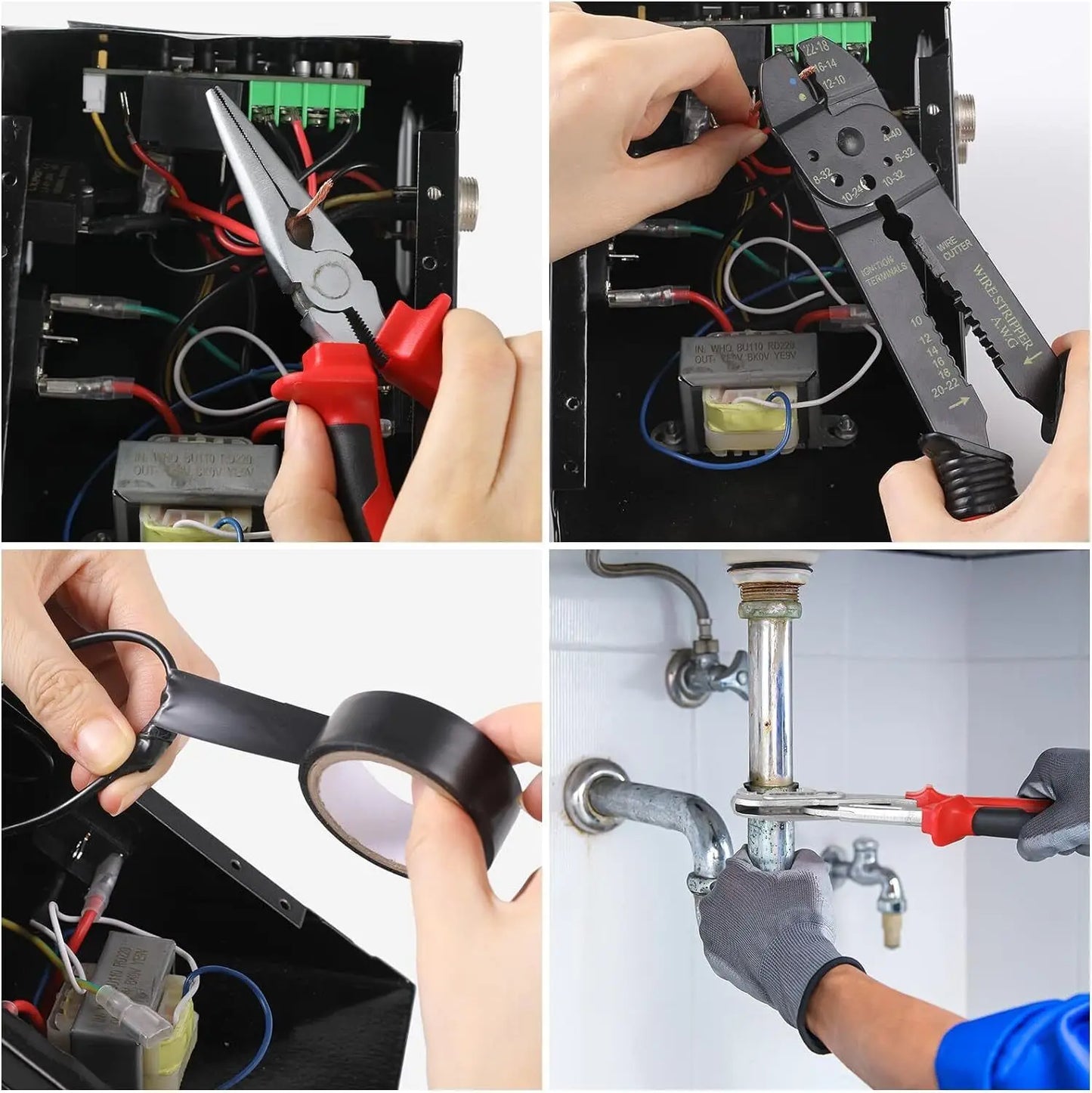 218-Piece Home & Auto Repair Tool Kit with Case