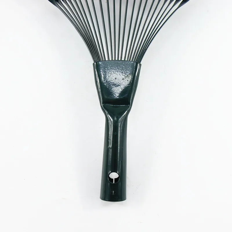 1Pc Durable 22-Tooth Garden Rake for Gardeners Grass Farming Rake Garden Leaf Rake Iron Potting Landscapers Reliable Tools
