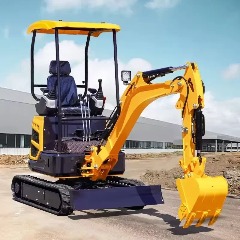 DK16 1.6-ton Mini Excavator With Hydraulic Thumb Clamp And Kubota Engine
