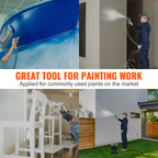 10L Spray Paint Pressure Pot Tank Air Paint Pressure Pot Metal Rack Leak Repair Sealant for Industry Home Construction