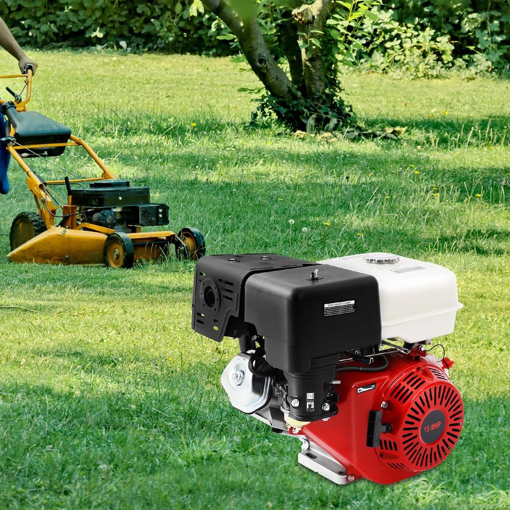 9700w 15HP Gasoline Engine 4 Stroke Aluminum Alloy Iron Material Engine 420cc High-Power Garden Tool Gas Motor for Farm
