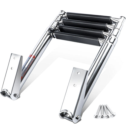 4-Step Stainless Steel Boat Ladder