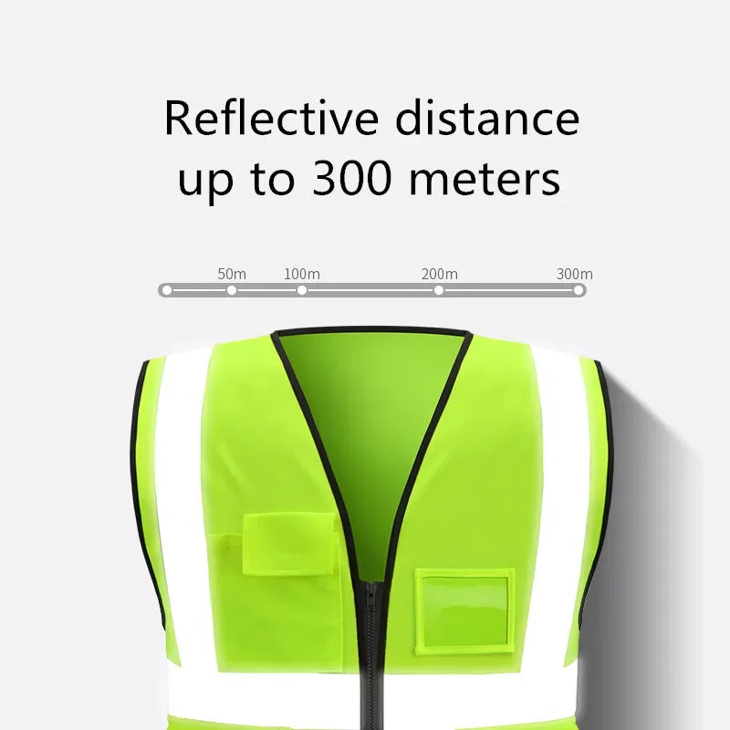 Breathable Reflective Safety Work Vest