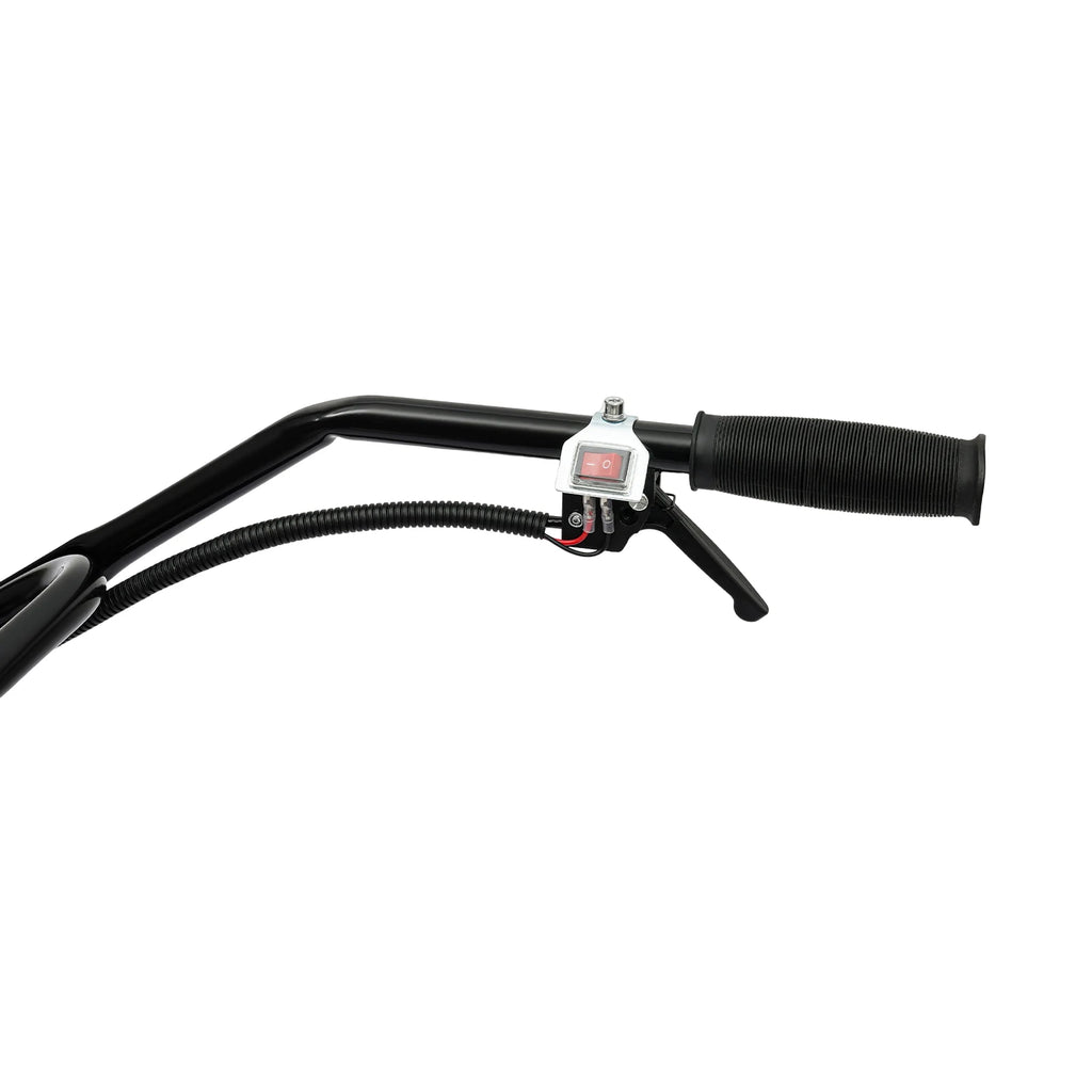 52CC 1700W Gasoline Garden Tiller Cordless 2-stroke Air-Cooled Cultivator Rotary for Trenching Loosening 12in/30cm Wide 12cm dp