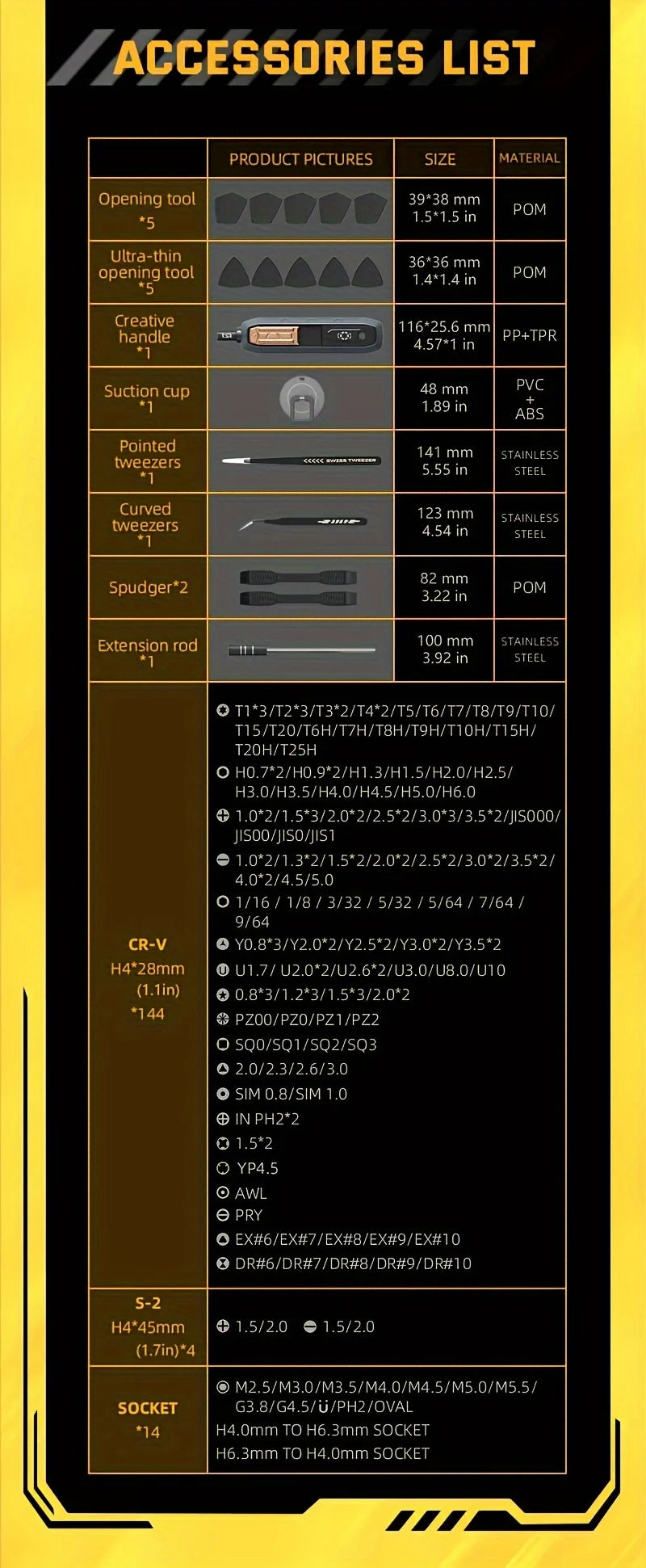 180-in-1 Precision Screwdriver Set with Magnetic Bits