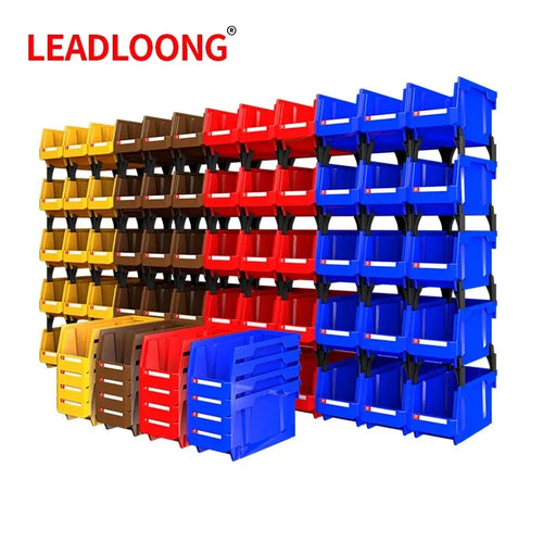 12-Piece Parts Bin Organizer Set 8x5x4"