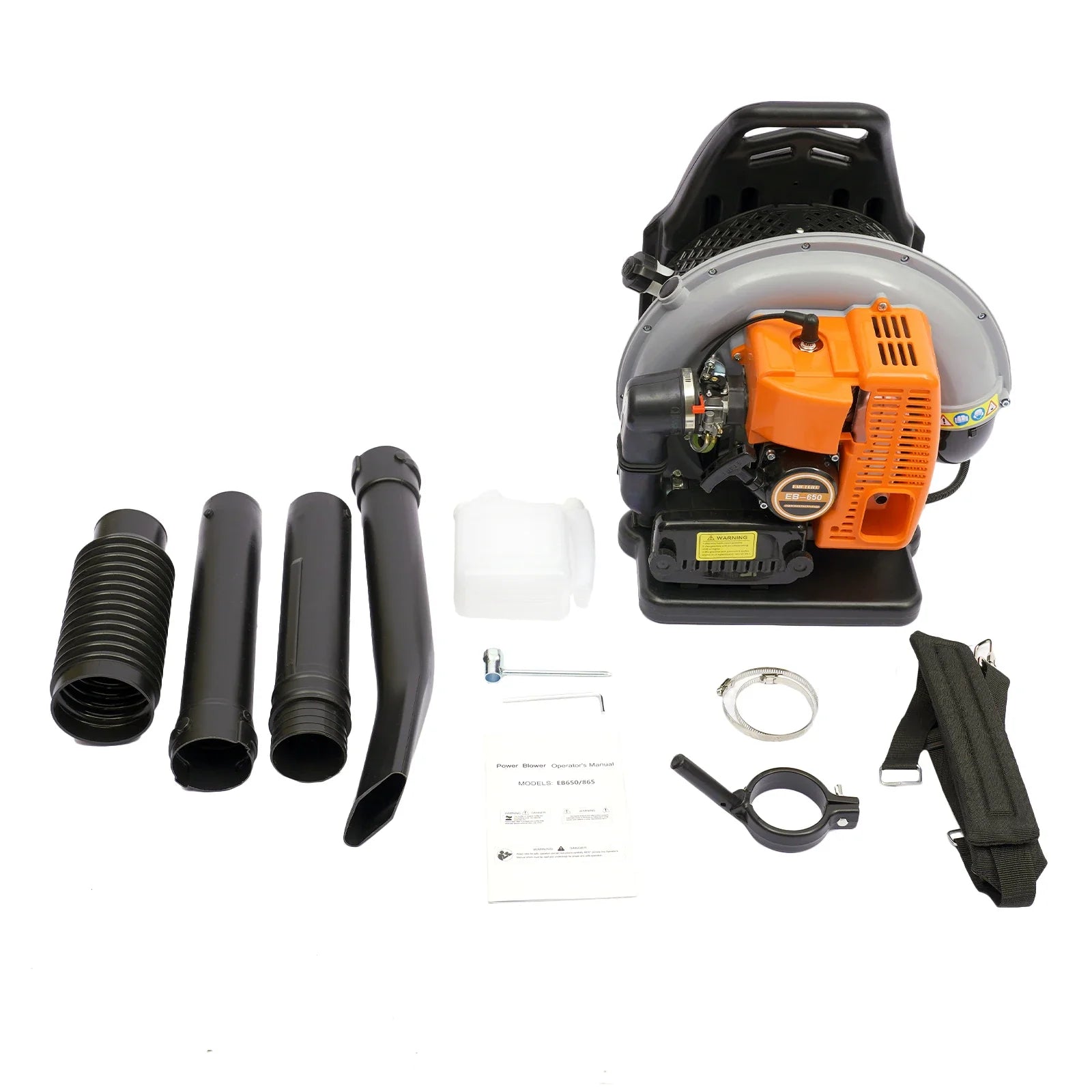65 CC 2 Stroke Backpack Gas Powered Leaf Blower Commercial Grass Lawn Blower