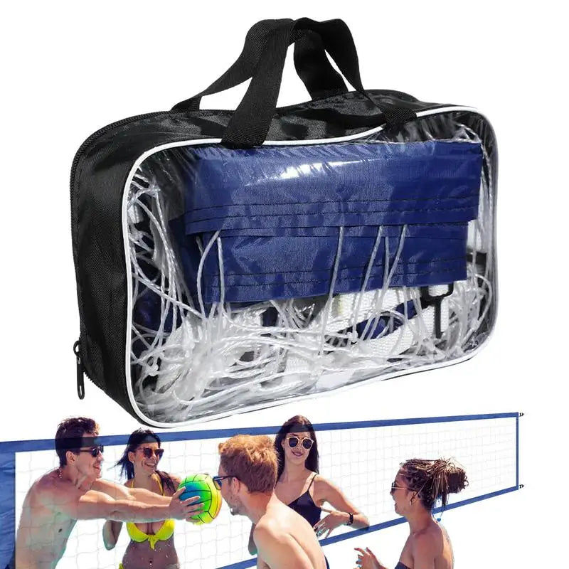 Swimming Pool Volleyball Net 15 X 3FT Nylon Portable Volleyball Net Replacement Accessories Professional Swimming Pool Supplies