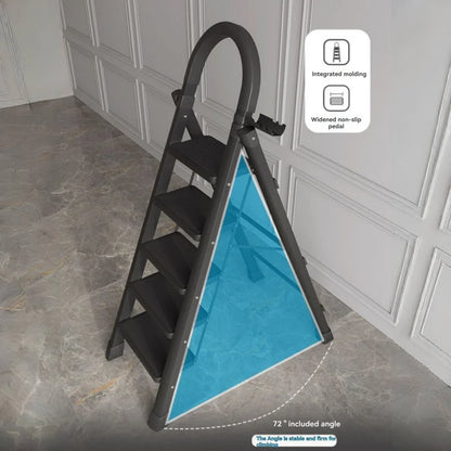 Folding Zigzag Step Ladder - Wide Pedal Indoor