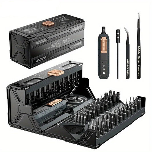 180-in-1 Precision Screwdriver Set with Magnetic Bits