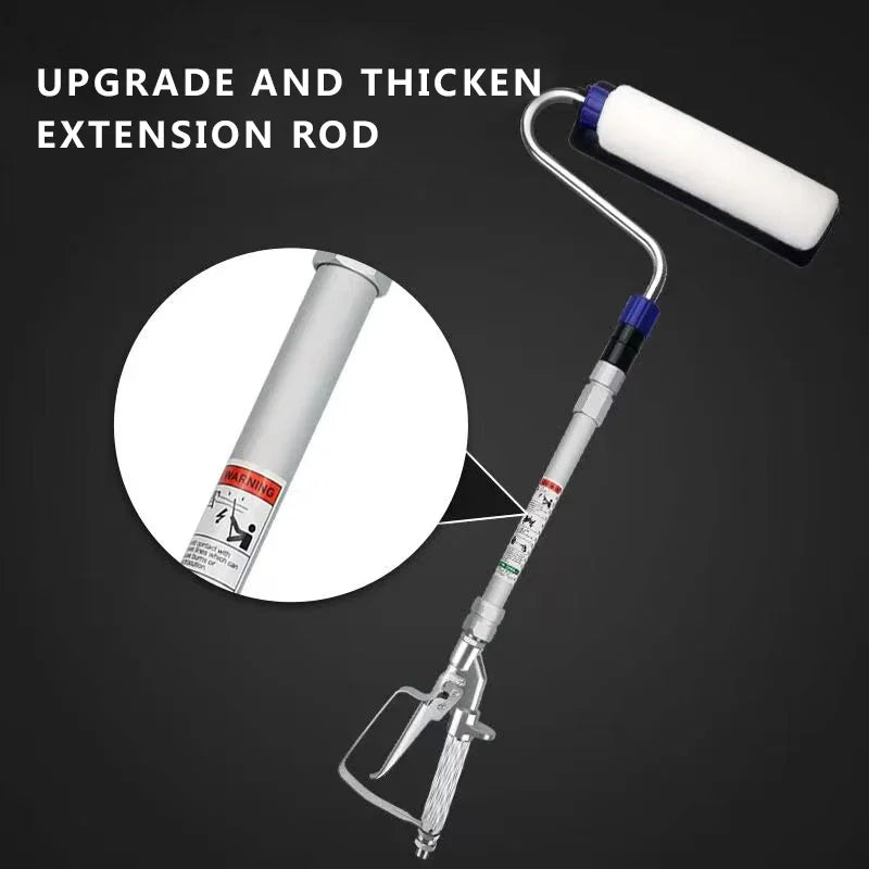 Airless Paint Roller Spray Extension Pole Spray Powder Coating Tools AirbrushHigh Pressure Paint Tools