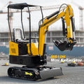 13.5HP Mini Excavator Gasoline Engine Crawler Excavator Agricultural Hydraulic Small Digger for Garden Farm