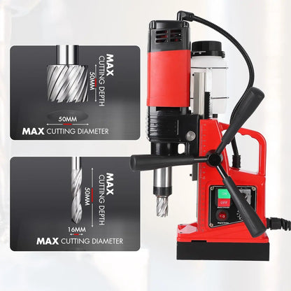 1400W Magnetic Drill Press 2" - Industrial Mag Drill