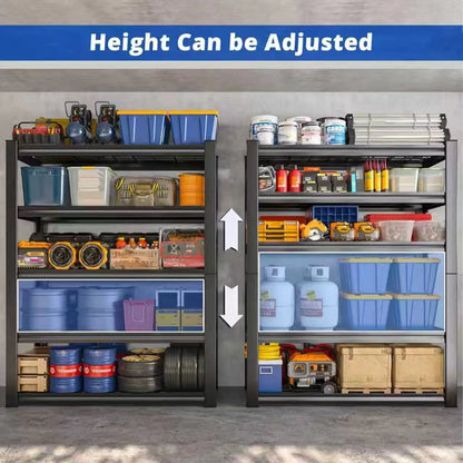 72" Commercial Metal Shelving - Double Column Rack