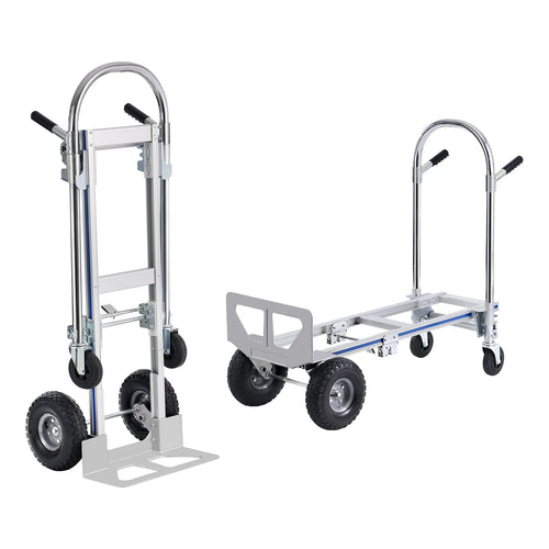 Industrial Folding Hand Truck Aluminum - Collapsible Cart