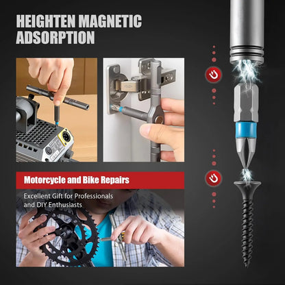 24-in-1 Ratchet Screwdriver Set with Magnetic Bits