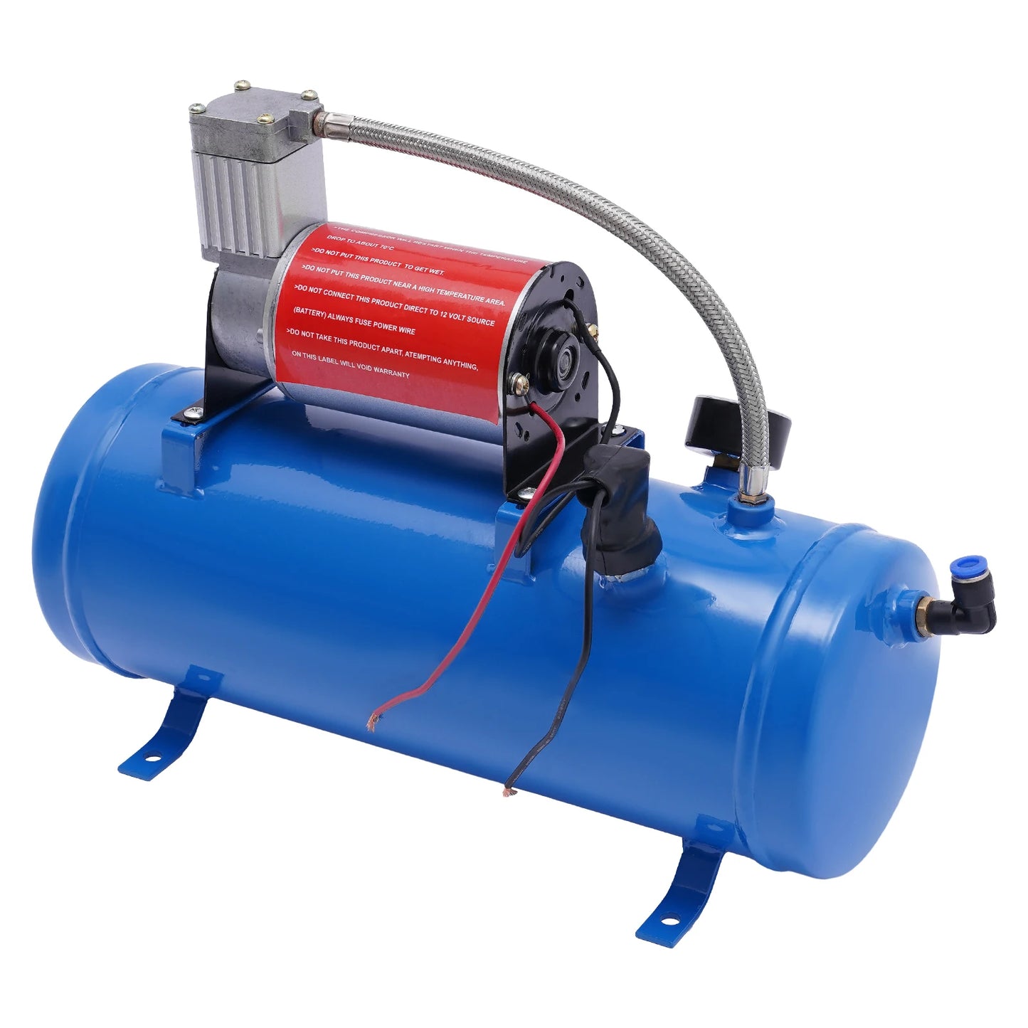 12V Air Compressor 100 PSI with 6L Tank & Air Horn Kit
