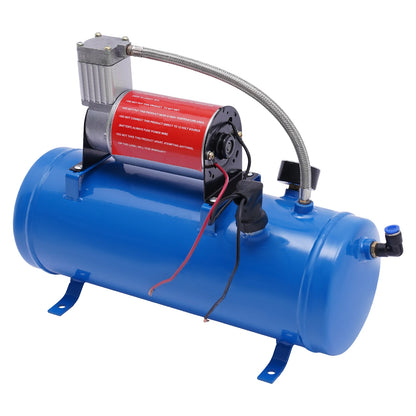 12V Air Compressor 100 PSI with 6L Tank & Air Horn Kit