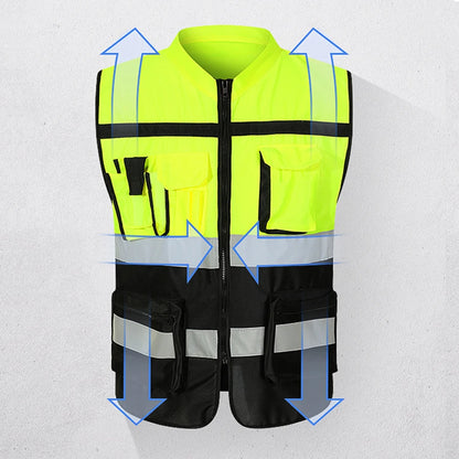 Adjustable Night Safety Vest - Running & Biking