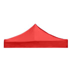 2.9*2.9M Canopy Top Cover Replacement Four-Corner Tent Cloth Foldable Rainproof Patio Pavilion Replace Gazebo Canopy Top Covers