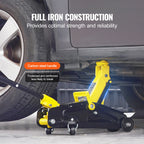 Low Profile Floor Jack 2 Ton Heavy Duty Iron Hydraulic Racing Floor Jack Hydraulic Jack Single Piston Quick Lift Pump