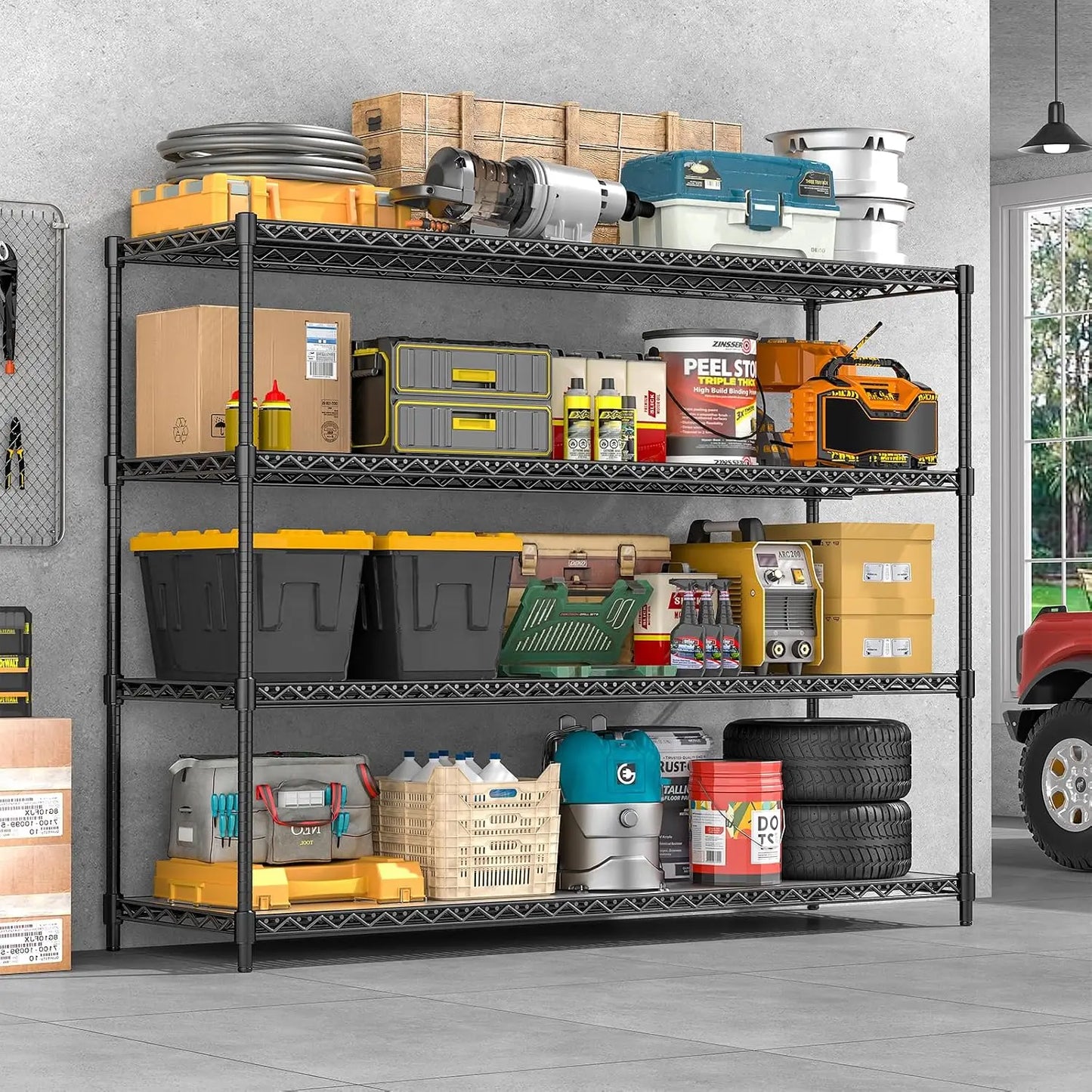 60" Wire Storage Shelving 2640 lbs - Adjustable