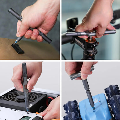 24-in-1 Ratchet Screwdriver Set with Magnetic Bits